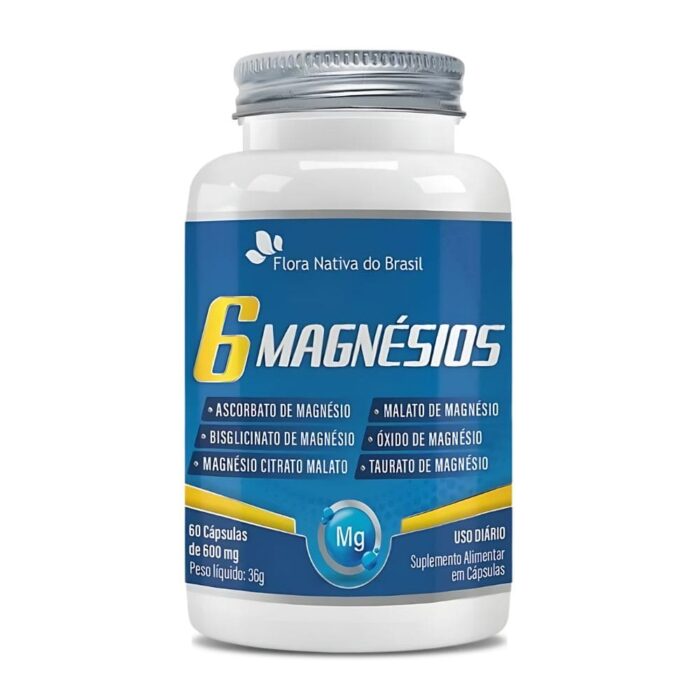 FN 6 MAGNESIOS 600 MG 60 CAPS - Image 1