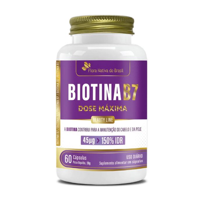 FN BIOTINA (VITAMINA B7) 150% IDR 60 CAPS - Image 1