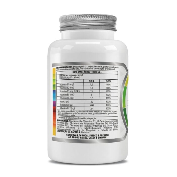 FN COMPLEXO B 500 MG 60 CAPS - Image 2