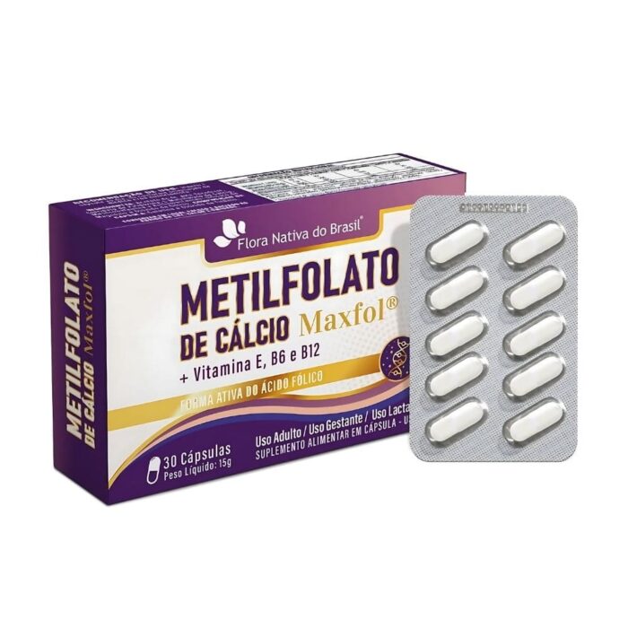 FN METILFOLATO DE CALCIO (MAXFOL) + ASSOCIACOES 30 CAPS - Image 1
