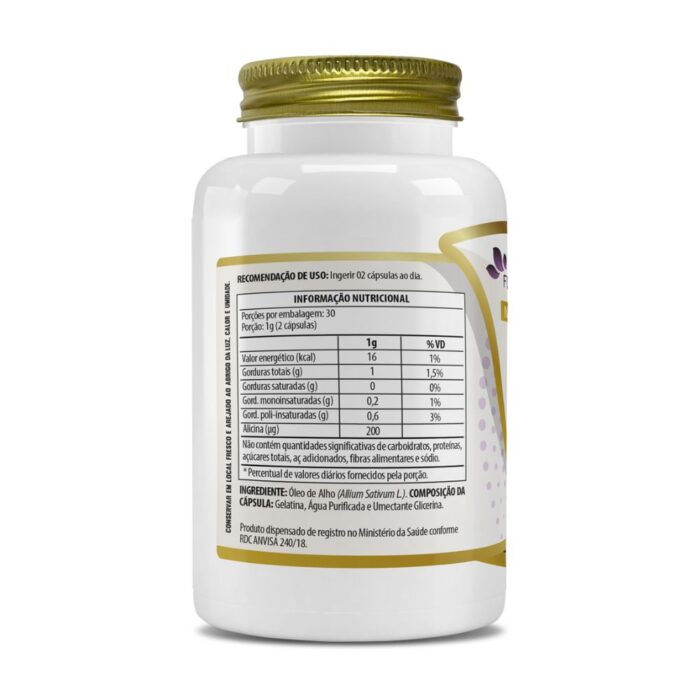 FN OLEO DE ALHO 500MG 60 SOFTCAPS - Image 2