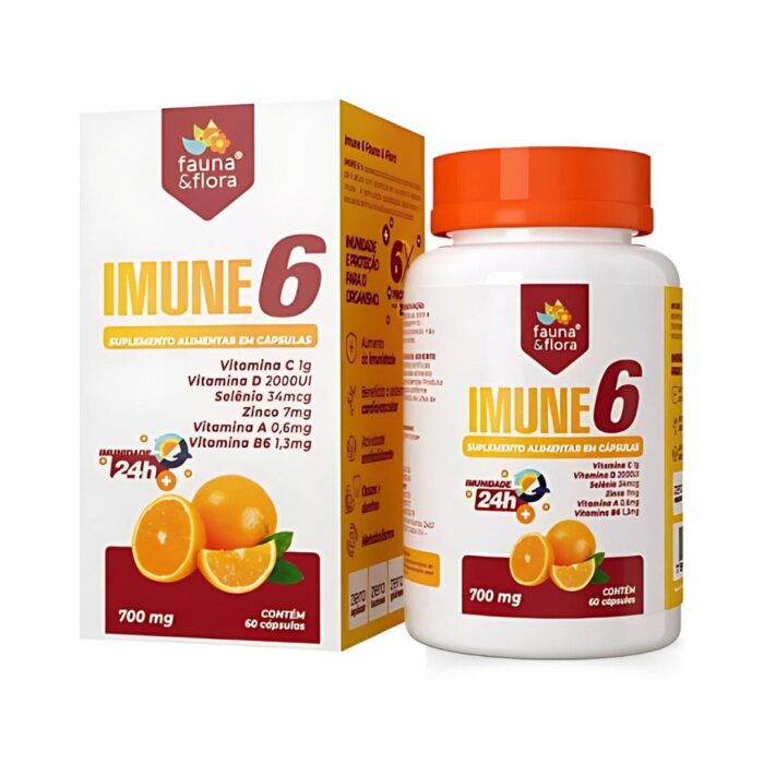 FF IMUNE 6 820MG 60 CAPSULAS - Image 1