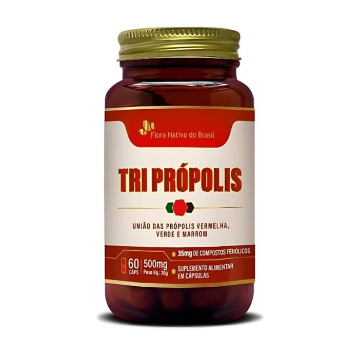 FN TRI PROPOLIS (Vermelha, Verde e Marrom) 60 CAPS - Image 1
