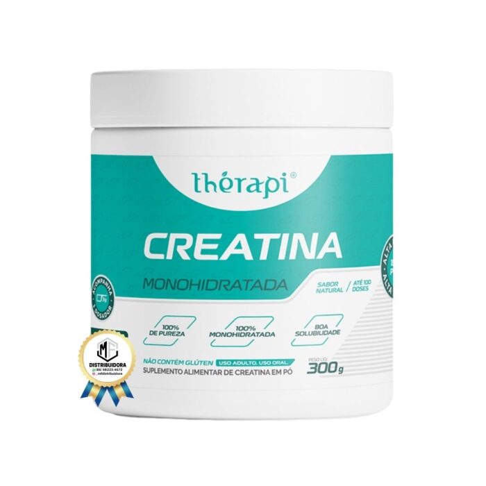 CREATINA MONOHIDRATADA EM PÓ 300G - THÉRAPI - Image 1