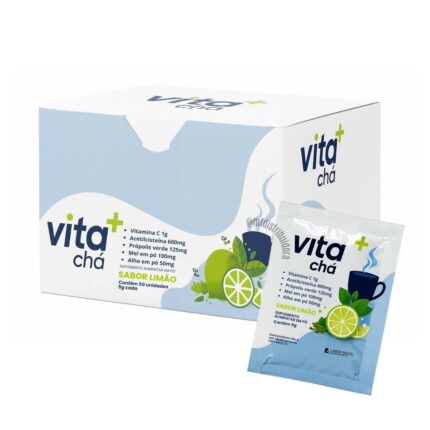 FF VITA + CHA SABOR LIMÃO DISPLAY COM 50 UNIDADES