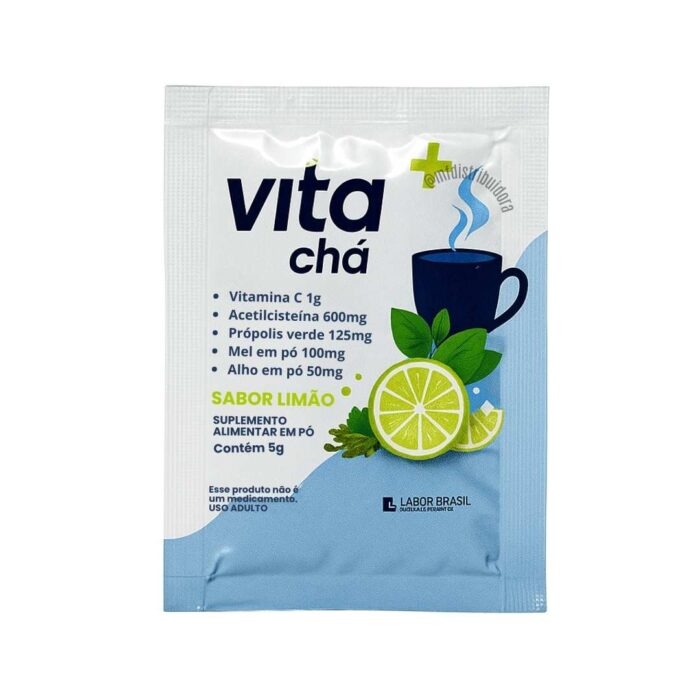 FF VITA + CHA SABOR LIMÃO DISPLAY COM 50 UNIDADES - Image 2