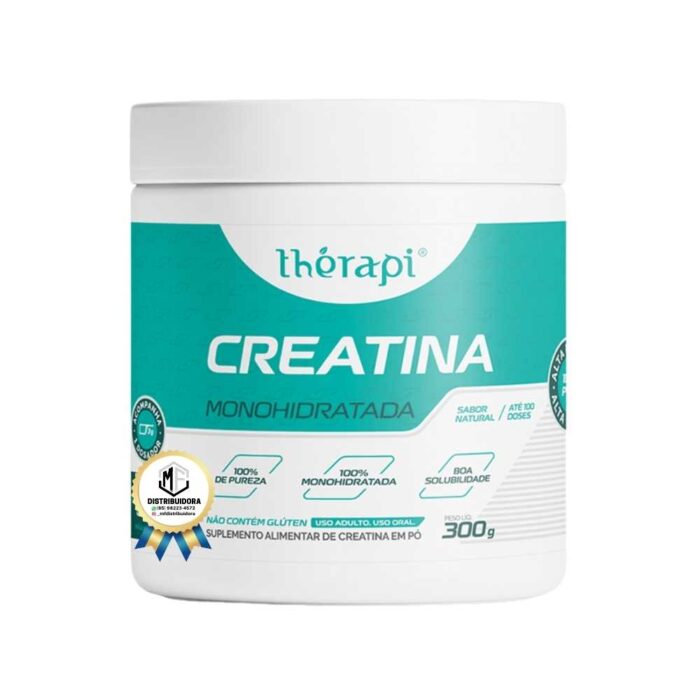 CREATINA MONOHIDRATADA EM PÓ 300G - THÉRAPI - Image 1