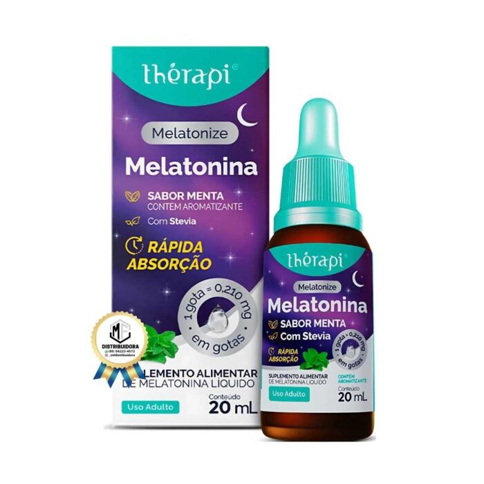MELATONINA GOTAS MENTA 20ML (1 gota = 210mcg) - THÉRAPI - Image 1