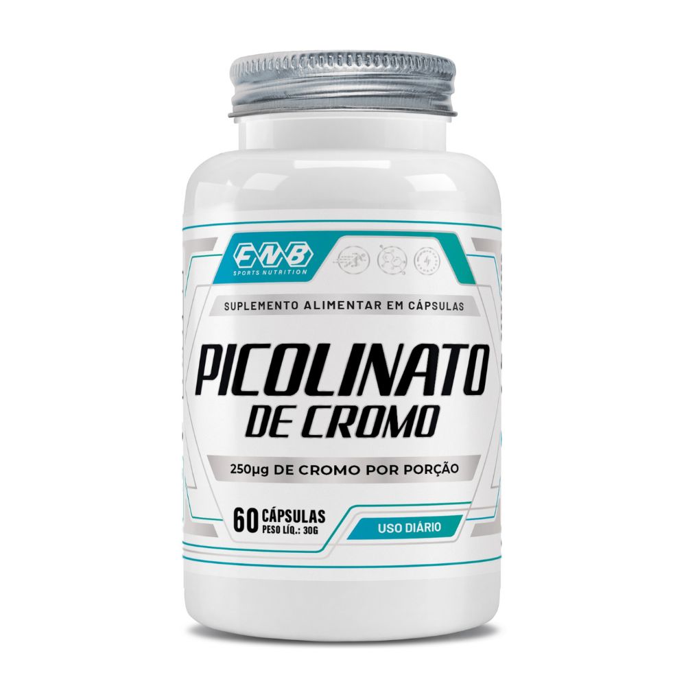 FNB PICOLINATO DE CROMO 60 CAPSULAS NOVO FNB PICOLINATO DE CROMO 250mcg 60 CAPS - Imagem 1