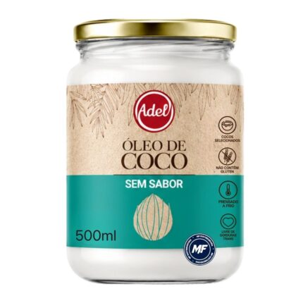 ADEL OLEO DE COCO SEM SABOR 500ML POTE