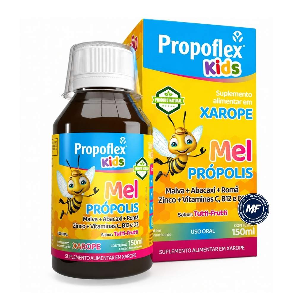 15569582129-apis-propoflex-mel-150g-kids.jpg AP PROPOFLEX XAROPE TUTTI-FRUTTI 150ML - Imagem 1