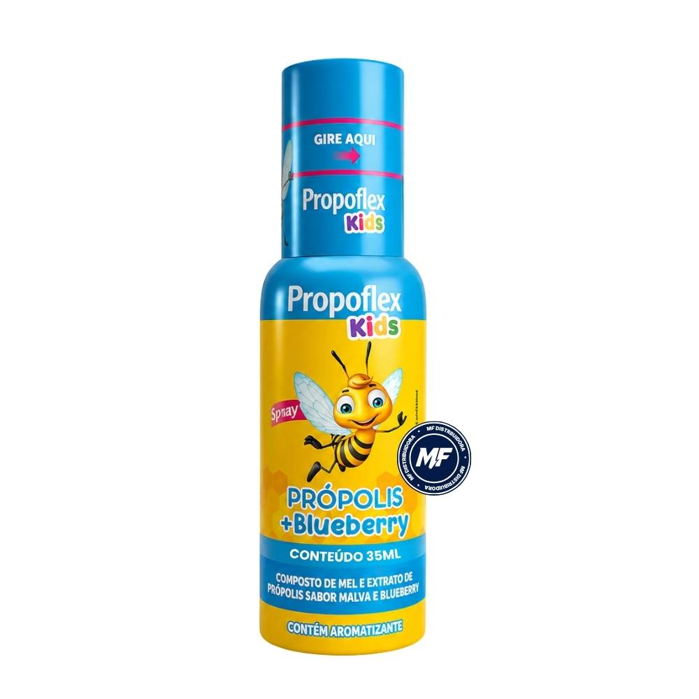 15569930400-apis-spray-kids-blueberry.jpg AP PROPOFLEX KIDS SPRAY BLUEBERRY 35ML - Imagem 1