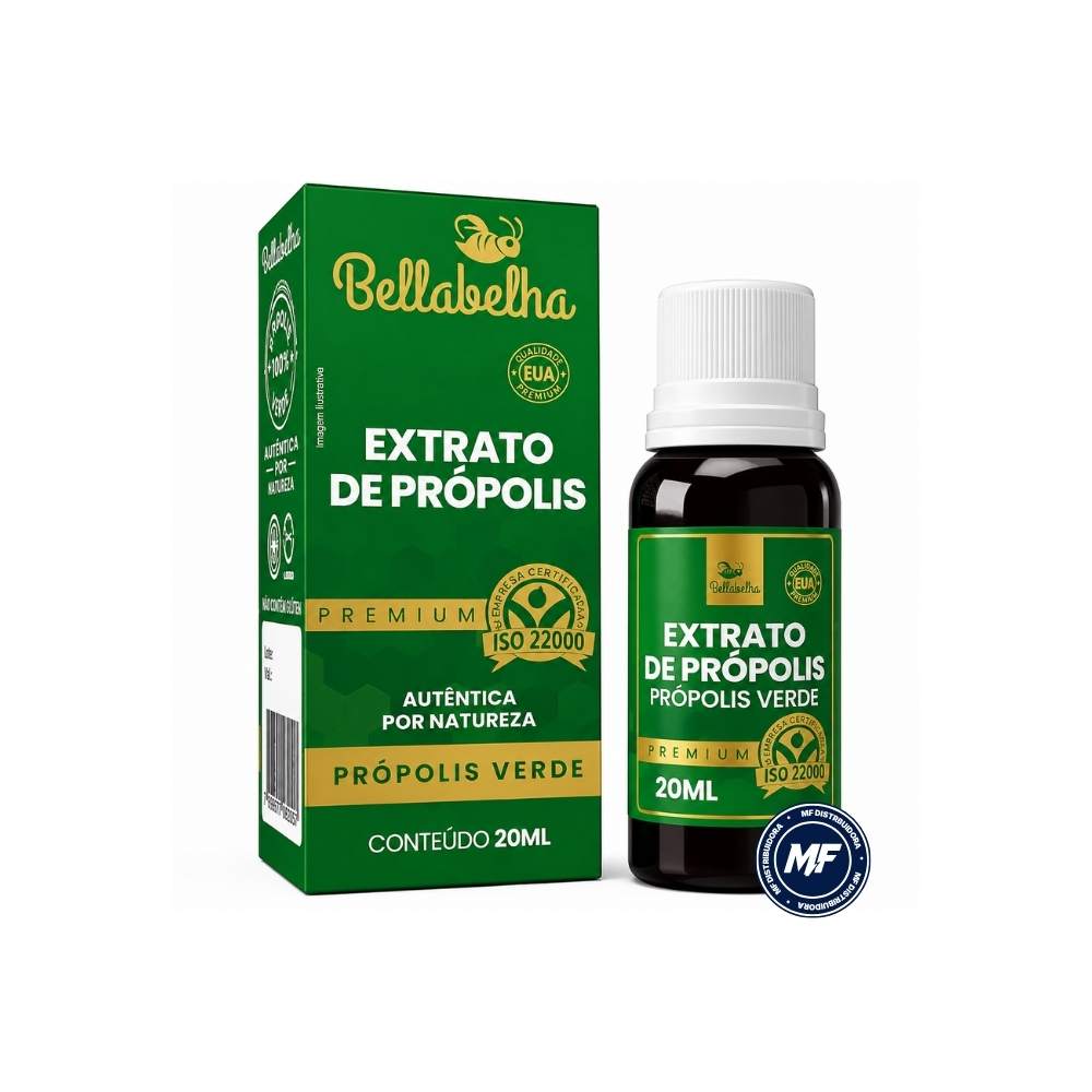 15569931005-apis-propolis-alcoolico-bella.jpg AP BELLABELHA - EXT. PROPOLIS VERDE 11% 20ML - Imagem 1