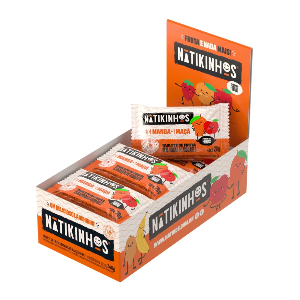 15573230990-nk-caixa-tablete-de-frutas-maca-e-manga.jpg NK DISPLAY TABLETE DE FRUTAS COM 12UND X 20G (MANGA E MACA) - Imagem 1