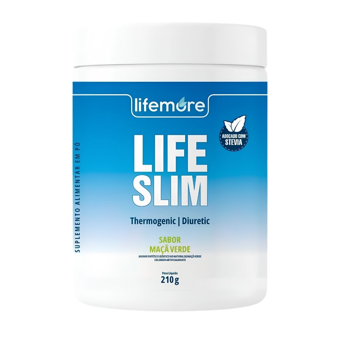 15629324000-lifeslim-maca-verde-210g.jpg LM LIFE SLIM 210G MACA VERDE - Imagem 1